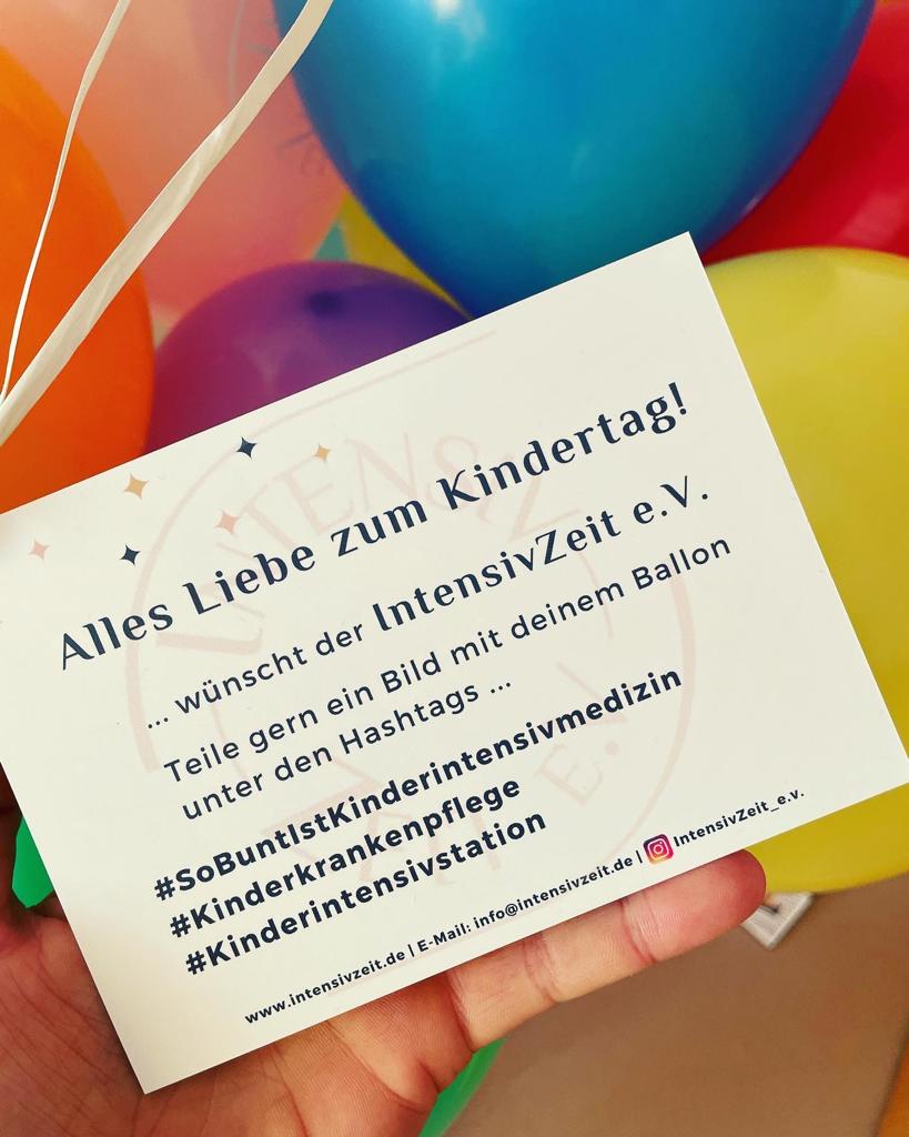 Kindertag in der Kinderklinik-so bunt ist Kinderintensivmedizin